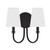 Payton Two Light Wall Sconce (PAY-922-BF)