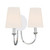 Payton Two Light Wall Sconce (PAY-922-CH)
