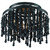 Poppy Three Light Semi Flush Mount (POP-A5073-MK)