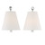 Riverdale Two Light Wall Sconce (RIV-383-PN)