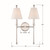 Riverdale Two Light Wall Sconce (RIV-383-PN)