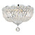 Roslyn Three Light Flush Mount (ROS-A1003-CH-CL-MWP)