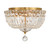 Roslyn Four Light Flush Mount (ROS-A1004-AG-CL-MWP)