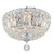 Crystorama - ROS-A1004-CH-CL-MWP - Four Light Flush Mount - Roslyn - Polished Chrome