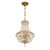Roslyn Five Light Chandelier (ROS-A1006-AG-CL-MWP)