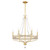 Crystorama - SEV-1806-AG - Six Light Chandelier - Seville - Aged Brass