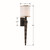 Sloane One Light Wall Sconce (SLO-A3601-VG-BF)