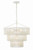 Crystorama - TIA-7103-MT - Three Light Pendant - Tiana - Matte White