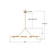 Terrell LED Linear Chandelier (TRL-2807-LG)