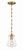 Crystorama - VSS-7002-LG - One Light Mini Pendant - Voss - Luxe Gold