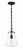 Crystorama - VSS-7003-MK - One Light Mini Pendant - Voss - Matte Black