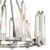 Watson Four Light Semi Flush Mount (WAT-B2004-PN)