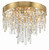 Crystorama - WIN-213-GA-CL-MWP - Four Light Flush Mount - Winfield - Antique Gold