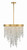 Crystorama - WIN-215-GA-CL-MWP - Five Light Chandelier - Winfield - Antique Gold