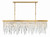 Crystorama - WIN-217-GA-CL-MWP - Six Light Chandelier - Winfield - Antique Gold
