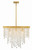Crystorama - WIN-618-GA-CL-MWP - Eight Light Chandelier - Winham - Antique Gold