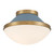 Crystorama - XAN-8001-VG-BL - One Light Flush Mount - Xander - Vibrant Gold