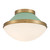 Crystorama - XAN-8001-VG-GR - One Light Flush Mount - Xander - Vibrant Gold