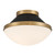 Crystorama - XAN-8001-VG-MK - One Light Flush Mount - Xander - Vibrant Gold