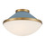 Crystorama - XAN-8002-VG-BL - Two Light Flush Mount - Xander - Vibrant Gold