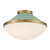 Crystorama - XAN-8002-VG-GR - Two Light Flush Mount - Xander - Vibrant Gold