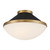 Crystorama - XAN-8002-VG-MK - Two Light Flush Mount - Xander - Vibrant Gold