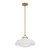 Xander One Light Pendant (XAN-8006-VG-WH)