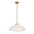 Crystorama - XAN-8009-VG-WH - Three Light Pendant - Xander - Vibrant Gold
