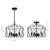 Zucca Four Light Pendant (ZUC-A9030-EB-GA)
