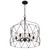 Zucca Six Light Chandelier (ZUC-A9035-EB-GA)