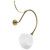 manufacturer_finish:Hand-Rubbed Antique Brass|manufacturer_glass:12.5 White Tilted Bowers Shade