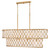 Fredrick Ramond - FR41509PI - LED Linear Pendant - Estie - Piastra Gold