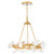Fredrick Ramond - FR41938DG - LED Chandelier - Audra - Deluxe Gold
