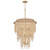 Fredrick Ramond - FR47004BNG - LED Chandelier - Freya - Burnished Gold