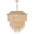 Fredrick Ramond - FR47006BNG - LED Chandelier - Freya - Burnished Gold