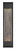 Rune LED Wall Mount Lantern (10599BK)