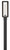 Shaw LED Wall Mount Lantern (12981BK)