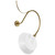 manufacturer_finish:Hand-Rubbed Antique Brass|manufacturer_glass:16 White Tilted Bowers Shade