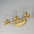Corona Three Light Bath Vanity (10213CLSBR)