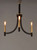Lyndon Three Light Chandelier (21523BZAB)