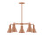 manufacturer_finish:Terracotta|manufacturer_glass:8 Flare|light_source:Incandescent or LED equivalent|light_output:Unspecified|color_temperature:Unspecified|cri:Unspecified
