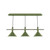 manufacturer_finish:Fern Green w/Brushed Nickel|manufacturer_glass:12 Pinnacle Pinnacle