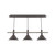 manufacturer_finish:Bronze Matte w/Brushed Nickel|manufacturer_glass:12 Pinnacle Pinnacle