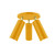 manufacturer_finish:Bright Yellow w/Brushed Brass|manufacturer_glass:2.5 inch Martin