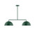 manufacturer_finish:Forest Green|manufacturer_glass:12 Arcade|light_source:Incandescent or LED equivalent|light_output:Unspecified|color_temperature:Unspecified|cri:Unspecified