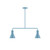 manufacturer_finish:Light Blue|manufacturer_glass:8 Flare|light_source:Incandescent or LED equivalent|light_output:Unspecified|color_temperature:Unspecified|cri:Unspecified