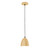 Montclair Light Works - PEB417-17 - One Light Pendant - Jill - Ivory
