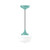 Montclair Light Works - PEF021-48-C16 - One Light Pendant - Schoolhouse - Sea Green