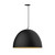manufacturer_finish:Black w/Gold Matte Interior|light_source:Incandescent or LED equivalent|light_output:Unspecified|color_temperature:Unspecified|cri:Unspecified