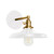 manufacturer_finish:White w/Brushed Brass